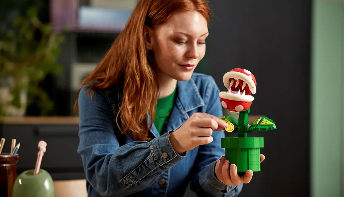 LEGO Set Reveal Piranha Plant iDisplayit